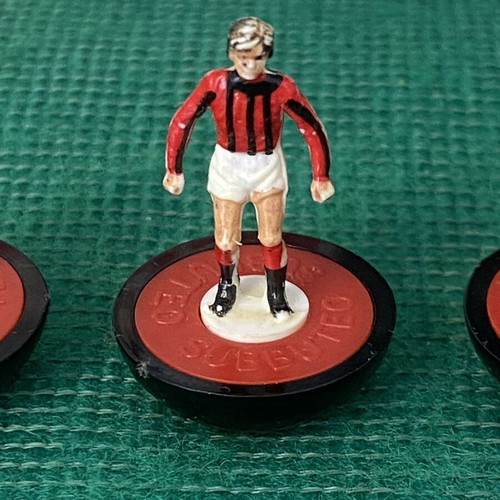 Vintage Subbuteo spares ref 57 AC Milan set of 3