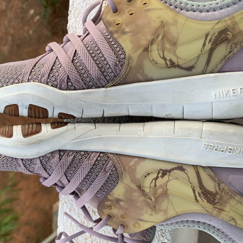 Nike Free TR 7 women's athletic shoes, Plum Fog