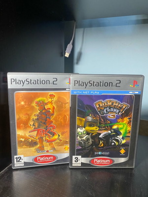 Пакет Jak 3 и Ratchet and Clank 3 за PS2 употребявани