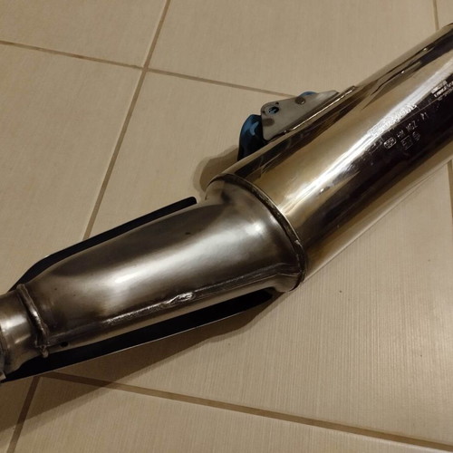 Honda CBR 500 factory exhaust like new with minor dent