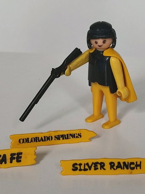 Playmobil Lyra figure and accessories used 80s-90s