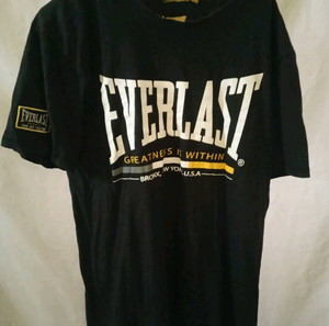VINTAGE T-SHIRT EVERLAST μέγεθος XL εφαρμογή σαν Large