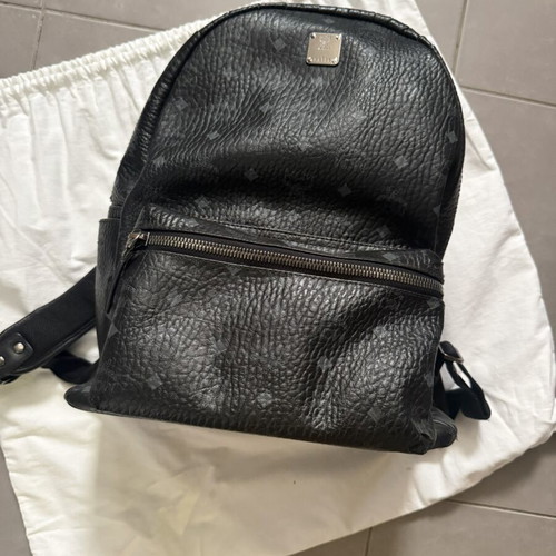 Backpack MCM black used authentic