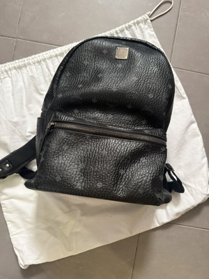 Backpack MCM black used authentic