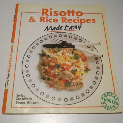 Risotto and Rice Recipes Made Easy cook book used