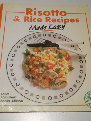 Risotto and Rice Recipes Made Easy βιβλίο μαγειρικής μεταχειρισμένο