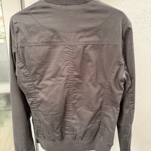 Bershka black jacket slim fit like new, size L