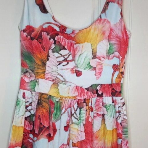 Anel summer dress multicolored new size M