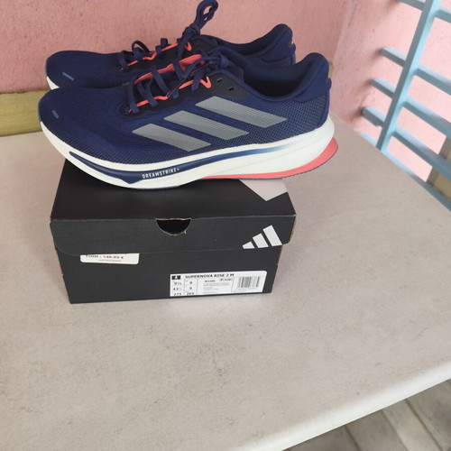 Adidas Supernova Rise 2 M new blue athletic shoes size 43.5
