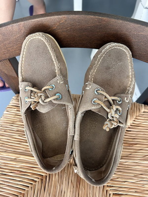Sebago athletic shoes refurbished, size 37