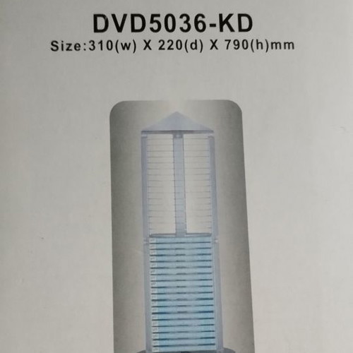 DVD case Tower 36 slots used