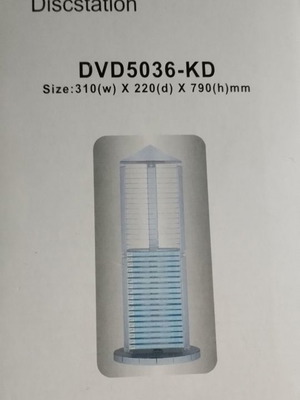 DVD case Tower 36 slots used