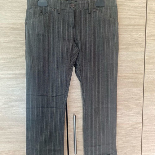 Denny Rose women's low-rise pants like new, gray and brown size M