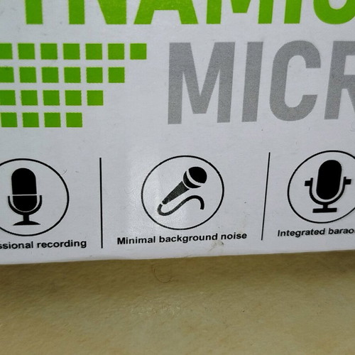 Dynamic microphone model E120 like new for speeches and karaoke