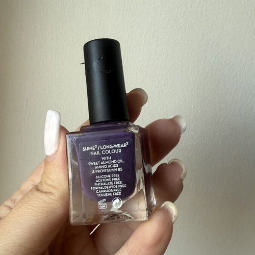 Korres Gel Effect Nail Colour no.75 deep purple polish