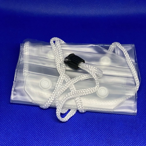 Waterproof String 5.5" phone case transparent new, sealed