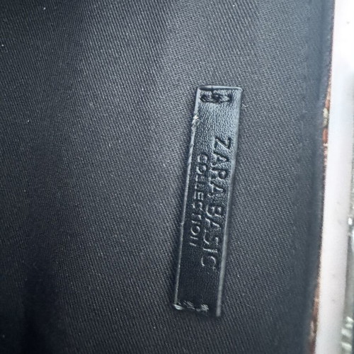 Zara marble hard case clutch bag like new, shoulder chain
