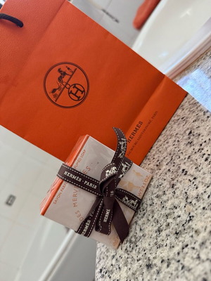 Αρωματικό σαπούνι HERMÈS Eau des Merveilles καινούργιο με τσάντα