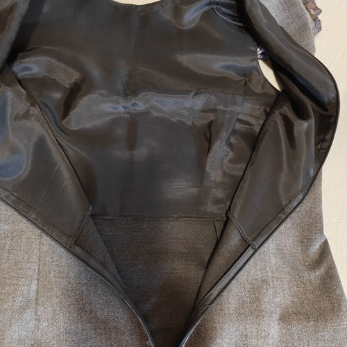 Zara Basic Dress Large Gray like new, viscose