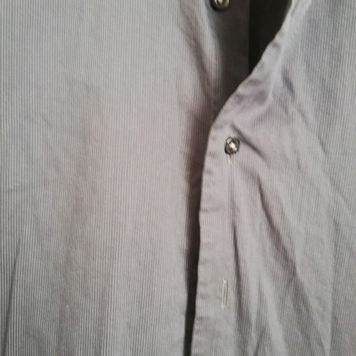 Guy Laroche striped grey shirt like new, medium slim line, 100% cotton