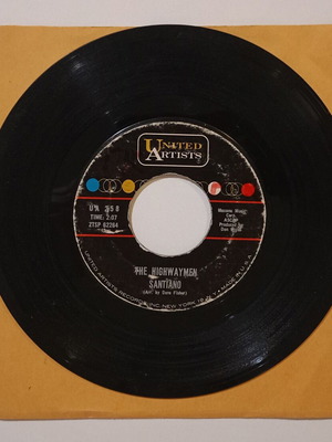 Δίσκος 45 στροφών United Artists UA 258 μεταχειρισμένος με The Highwaymen