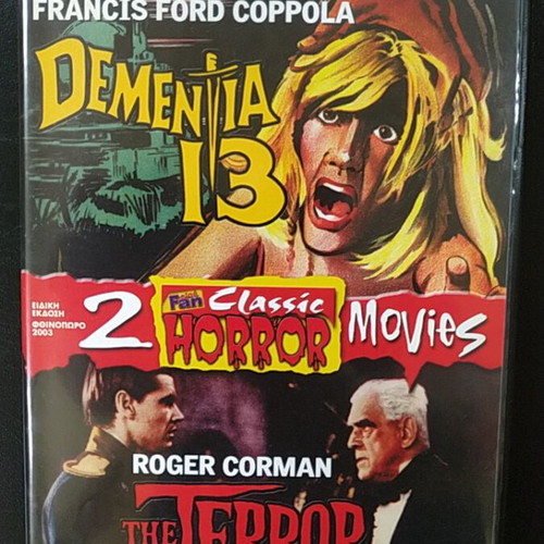 Dementia 13 and The Terror DVD, horror, subtitled