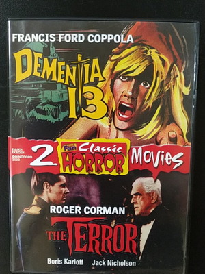 Dementia 13 and The Terror DVD, horror, subtitled