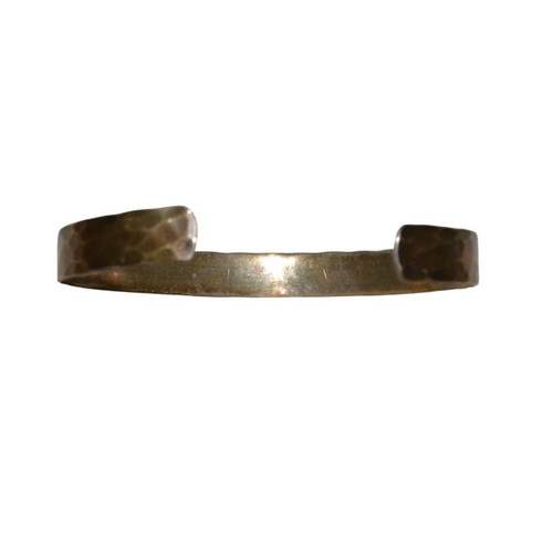 Silver hammered bracelet 925, like new, women's