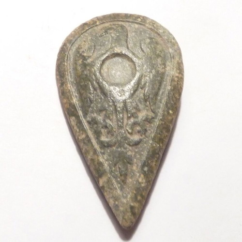German bronze breast badge WWI used