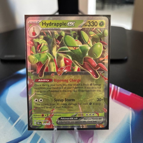 Hydrapple EX Pokémon TCG card near mint from Prismatic Evolutions set