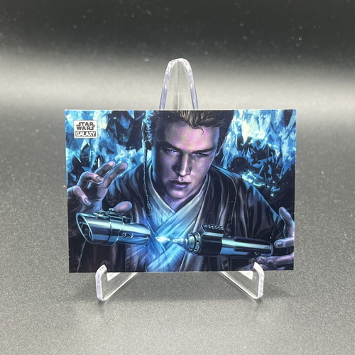 2025 Topps Chrome Star Wars Galaxy The Kyber Crystal Anakin Skywalker Base #63