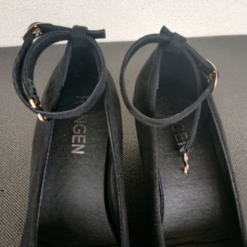 Rongen casual women's platform shoes size 37 like new, black