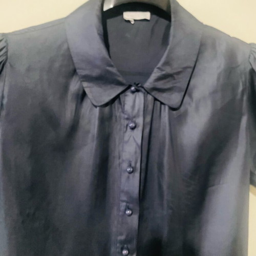 Casharel romantic shirt gray blue size M like new