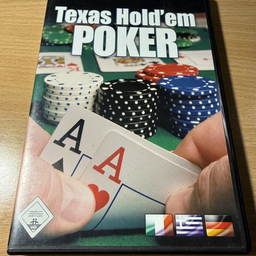 Texas Hold'em Poker CD-ROM new for PC