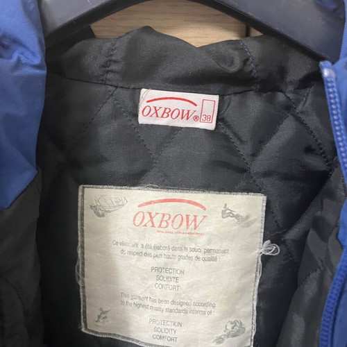 Oxbow Blue Jacket with Inner Lining like new unisex