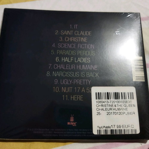 Christine And The Queens Chaleur Humaine CD new, French indie pop