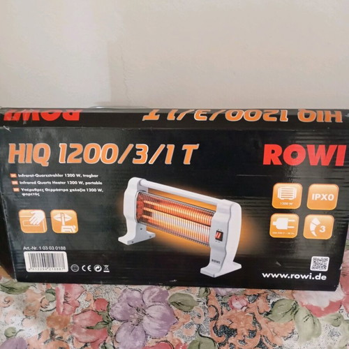 Electric foot heater used