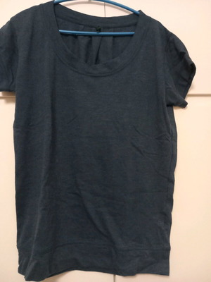 Benetton winter blouse used, blue, size M