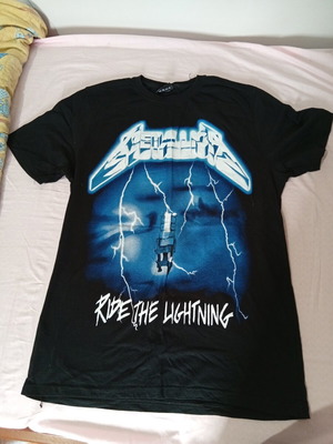 Μπλούζα Metallica Ride the Lightning καινούργια, μέγεθος L