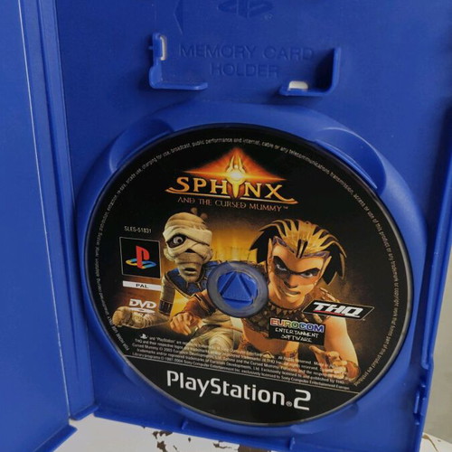 Sphinx and the Cursed Mummy PlayStation 2 game used, adventure