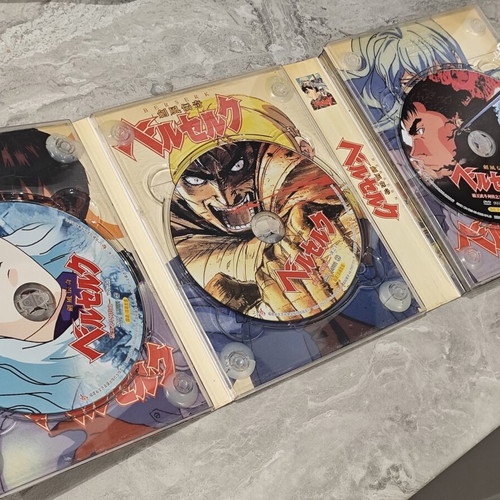Berserk Complete Anime Series 1997 5 DVD Chinese Collector Edition