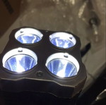 Security flashlight new, powerful, USB rechargeable