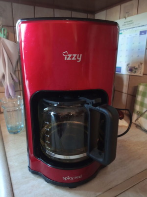 Izzy Spicy Red καφετιέρα γαλλικού