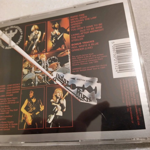 Judas Priest British Steel CD like new, metal