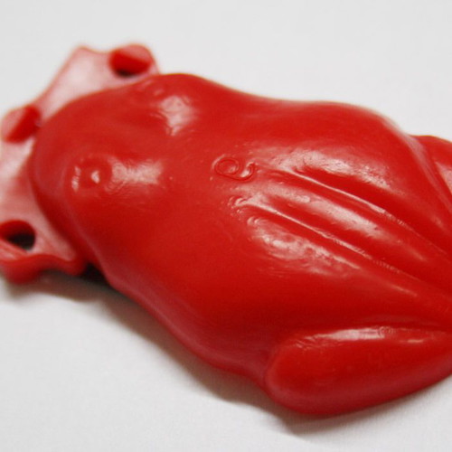 Vintage frog toy with sound new