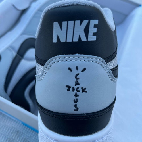 Nike Mac Attack QS SP Travis Scott sneakers new, size 45, black and grey