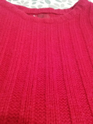 Levi's sweater used, red, size M