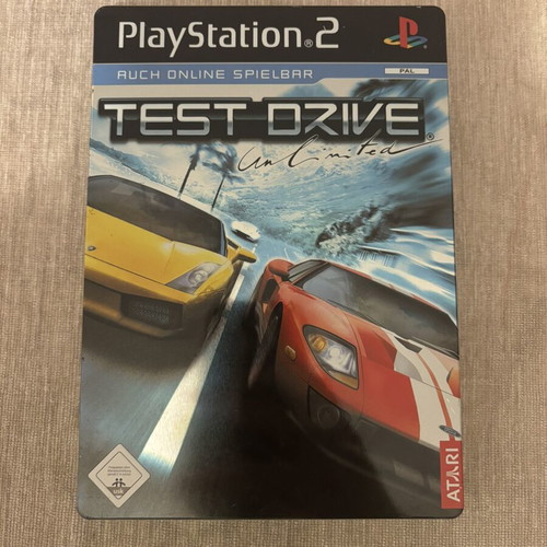 Test Drive Unlimited Steelbook Limited Edition PlayStation 2 used, complete