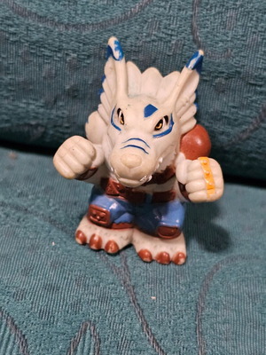 Digimon Weregarurumon figure used, collectible 1999