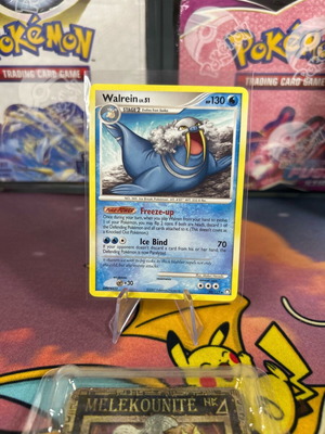 Πόκεμον κάρτα Walrein Mysterious Treasures σαν καινούργιο